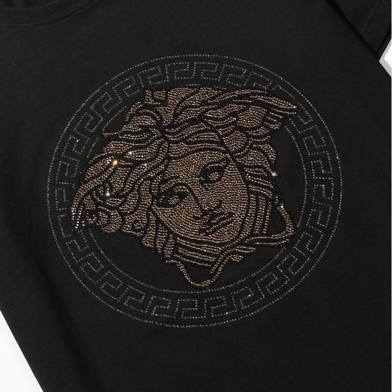 Áo Thun Tay Ngắn Vải Cotton In Chữ Versace Thời Trang | BigBuy360 - bigbuy360.vn