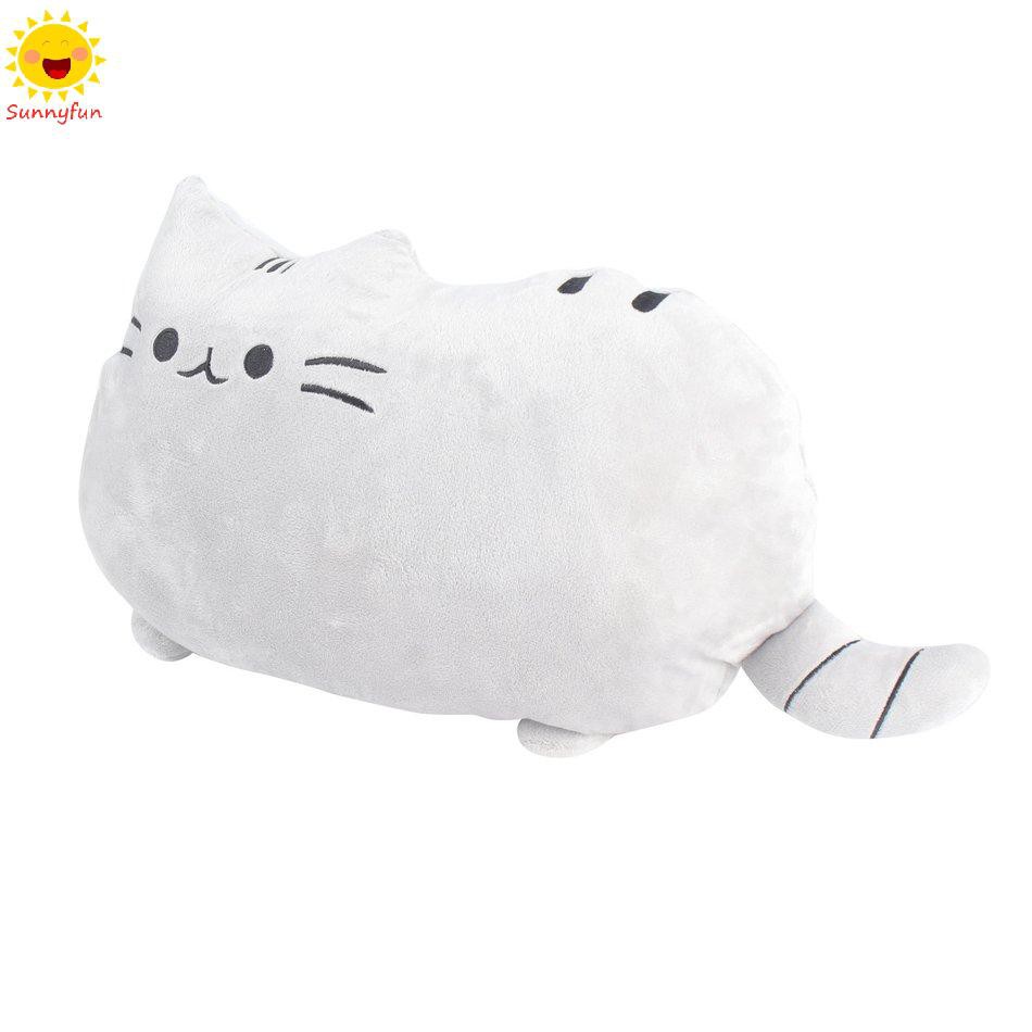 Sfcat Gối Nhồi Bông Hình Mèo Hoạt Hình Đáng Yêu Kích Thước 25 / 40cm