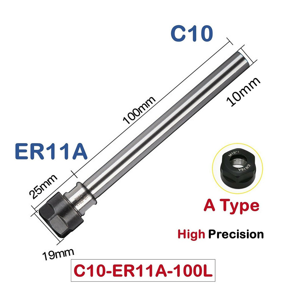 Mâm Cặp Mini Nối Dài C-8-10 - 12-16 - 20-25-mm ER-8-11 - 16-20-A