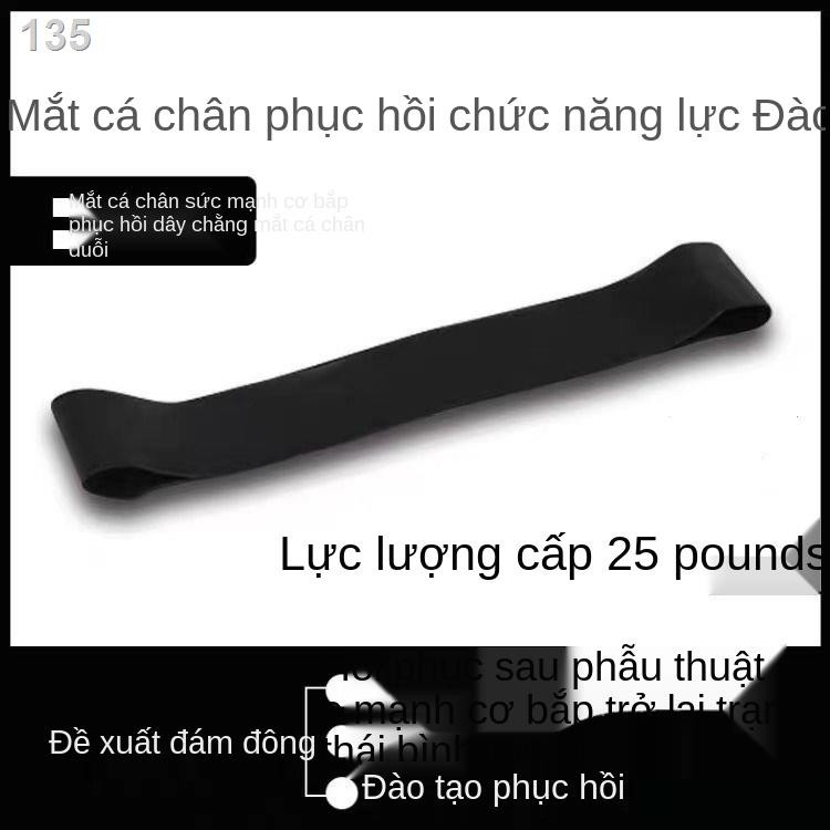 【2021】Tập phục hồi chức năng cổ chân bong gân băng thun bàn sau khi bị gãy xương gót sức cản Achilles dây chằng luyện ph