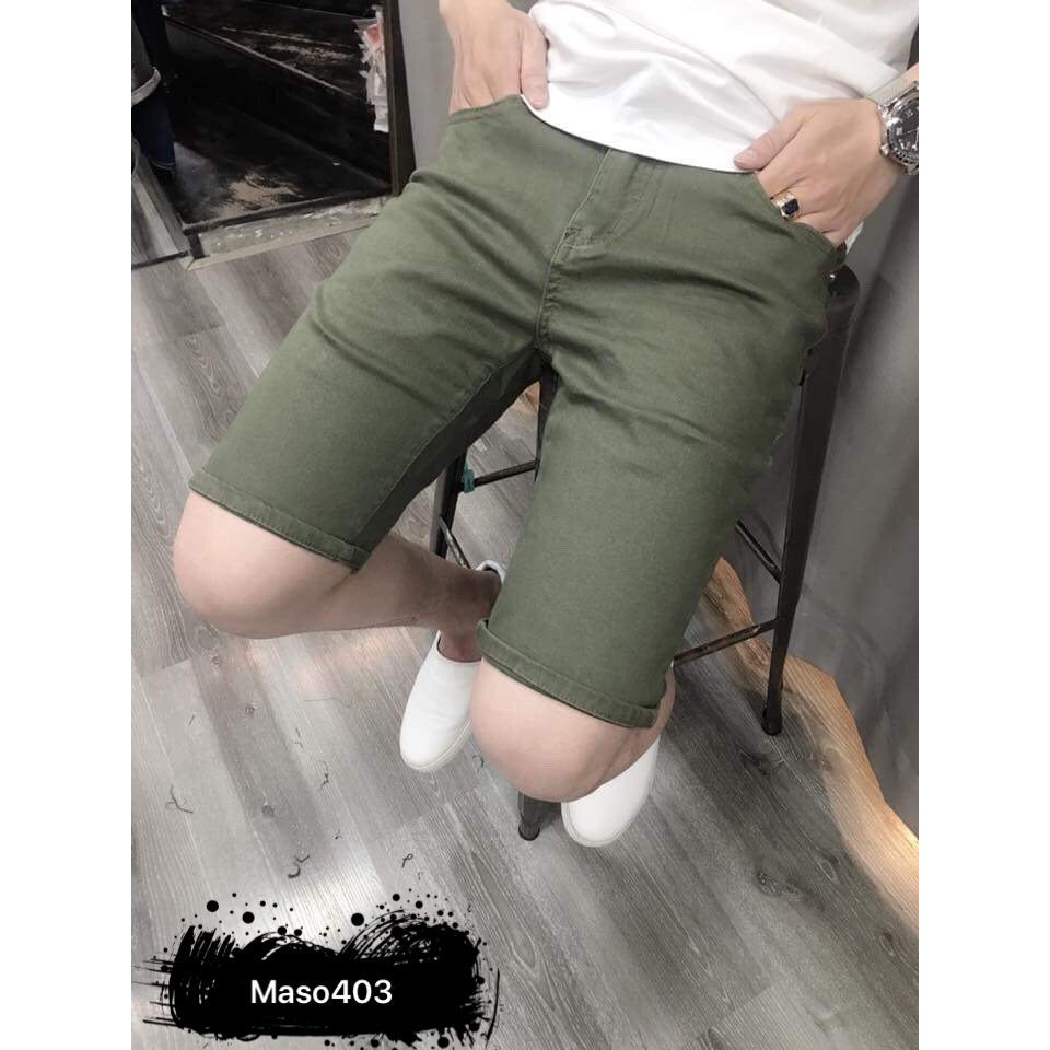 Quần short jean nam ICO.N DSQ đen chất bò co dãn mẫu mới nhiều màu cao cấp | BigBuy360 - bigbuy360.vn