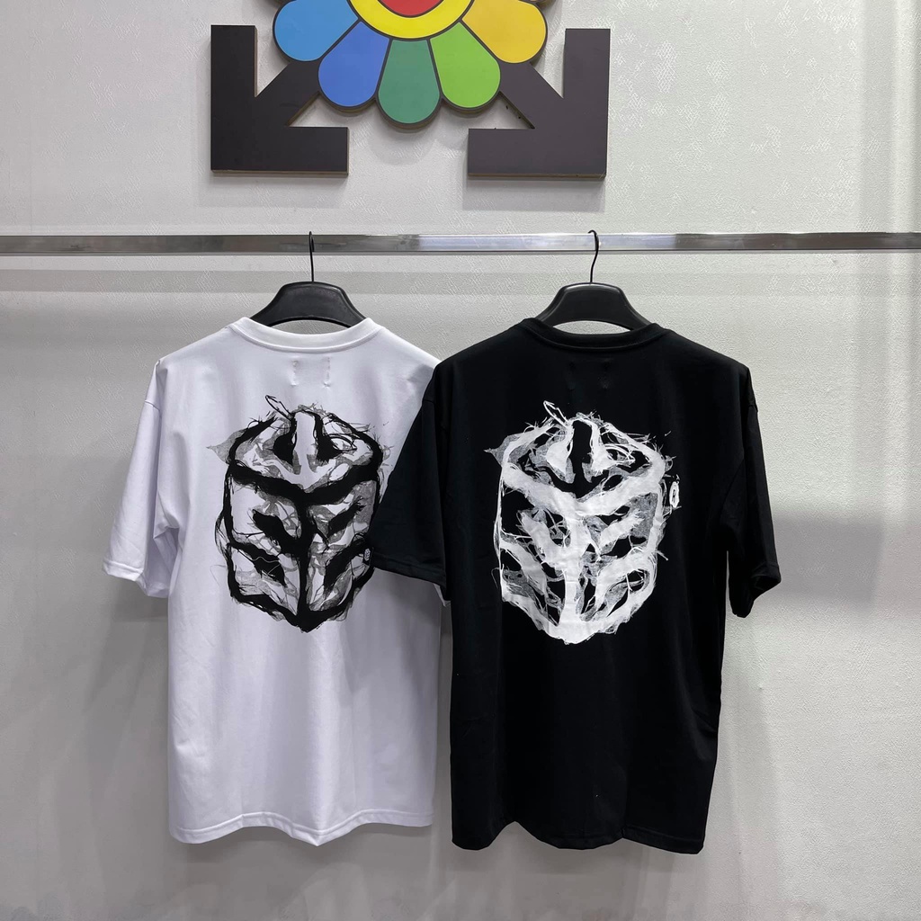 Áo thun unisex tay lỡ SWE CUBE SMOKE TEE - SWE khói cực chất  || Hany Shop