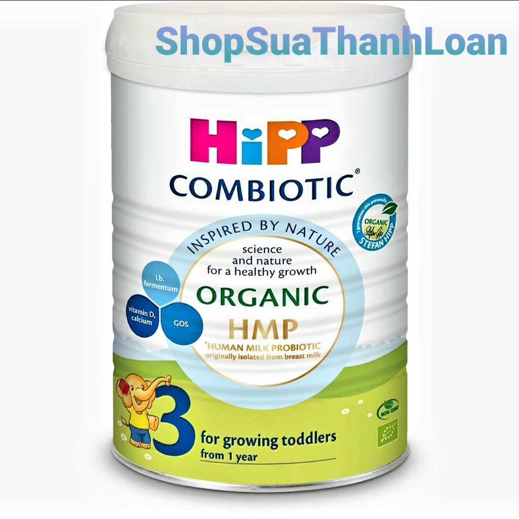Sữa bột HiPP Combiotic Organic HMP Số 3 800gr