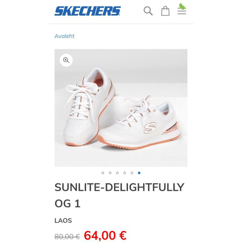Giày sneakers SKECHERS da thật xuất xịn