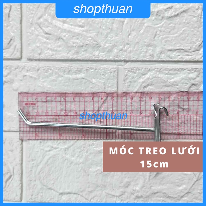 Móc lưới sắt 15cm - đường kính tay lưới 5mm - móc sắt treo lưới, móc sắt, móc treo lưới