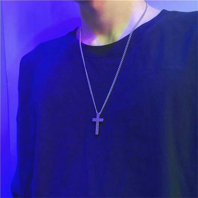 Dây chuyền dây xích mặt hình bàn tay phong cách Hip Hop