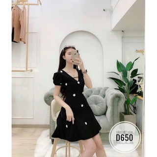 60-90kg Bigsize ĐẦM KẾT HOA D650