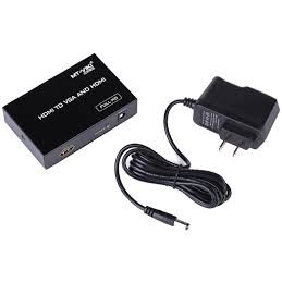 Bộ Chuyển Đổi HDMI To VGA HDMI Audio MT-HV03