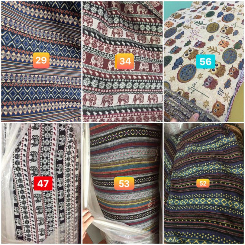 Thảm treo tường họa tiết thổ cẩm kích thước 1m x1,5m