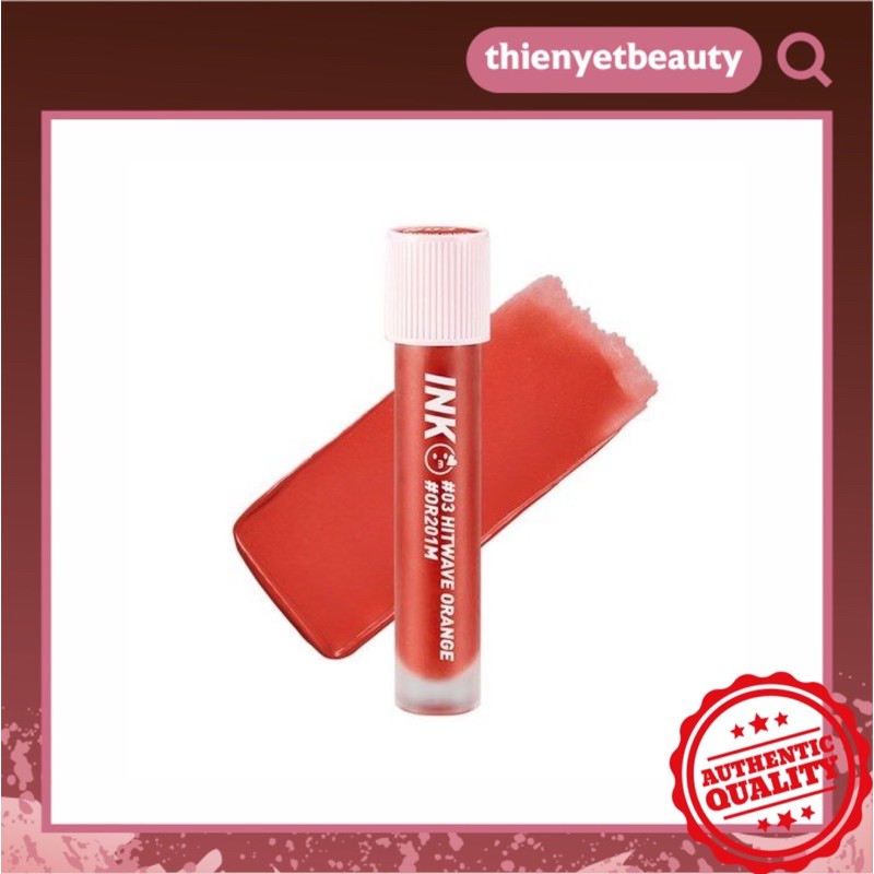 03 HITWAVE ORANGE - Son kem Peripera Ink Matte blur tint