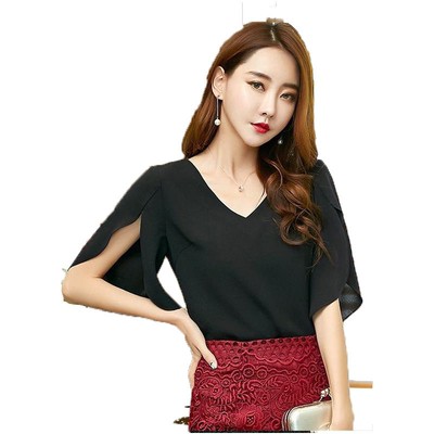 Áo sơ mi công sở ❣️FREESHIP❣️ Áo tay sẻ sang chảnh
