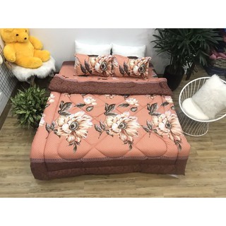 Bộ gra giường 3 món ( 1 gra + 2 vỏ gối nằm)