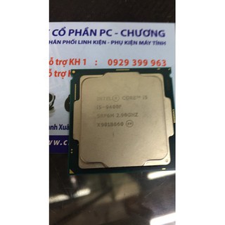[Mã ELMS9 giảm 6% đơn 300K] chíp i5 9400f hàng tray bh 36 tháng không quạt - 9400f