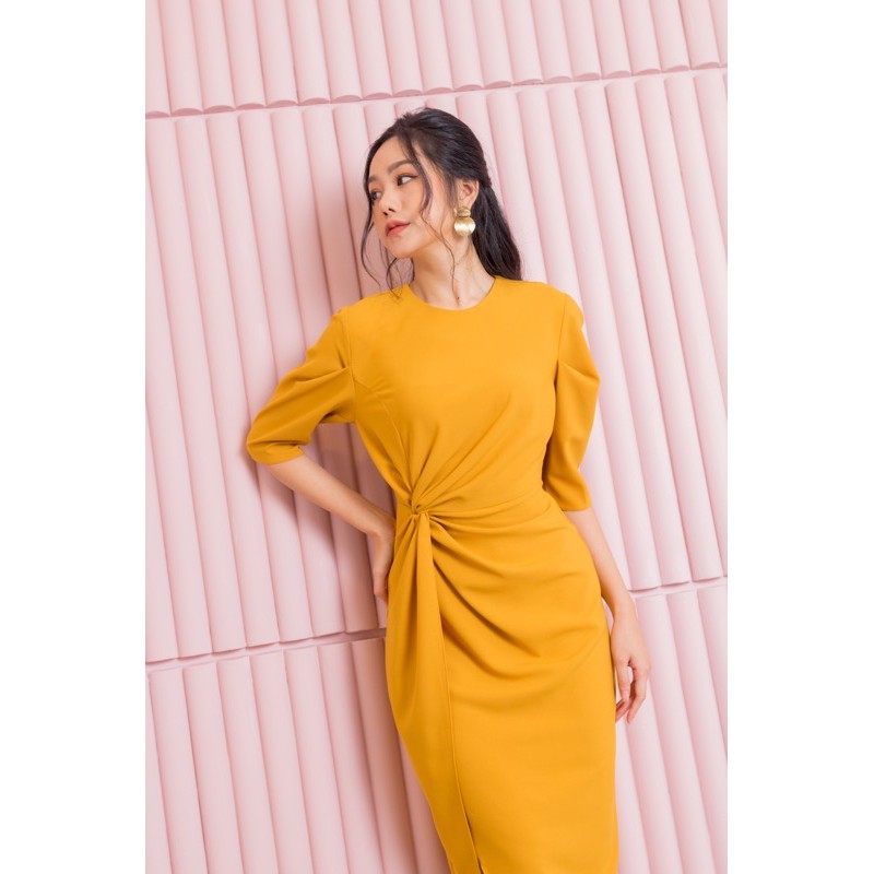 Bonita Dress / Váy xoắn eo cổ tròn | BigBuy360 - bigbuy360.vn