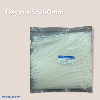 Dây rút nhựa 5*200mm