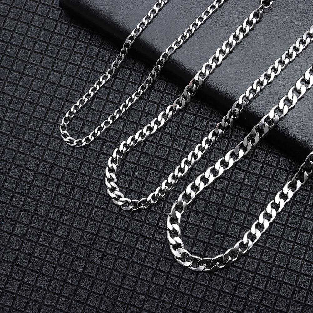 OSIER1 Dây Chuyền Mạ Vàng / Bạc Kích Thước 5 / 7 / 9 / MM