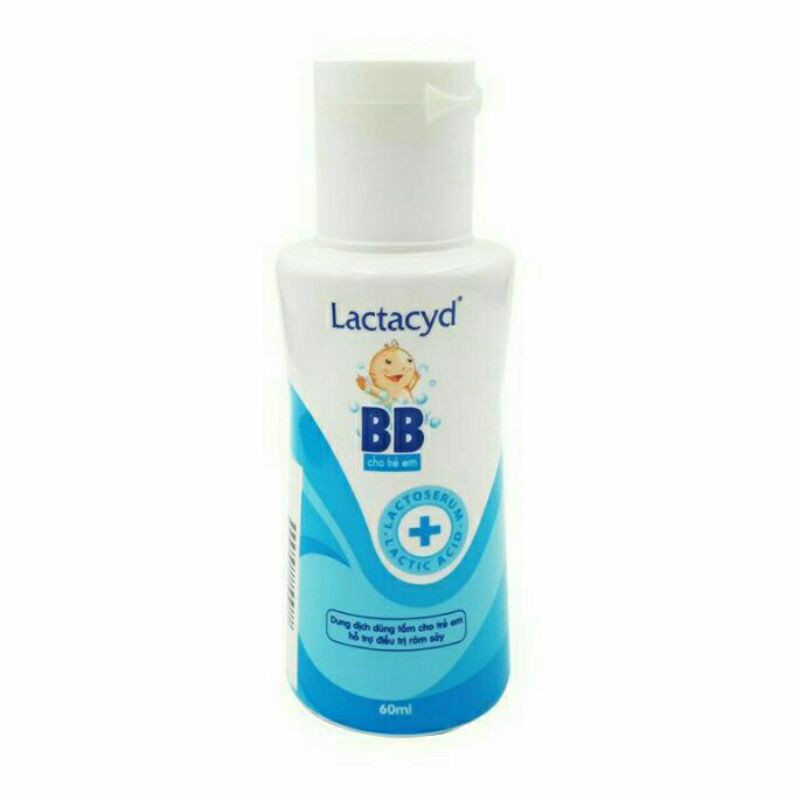 Sữa tắm gội Lactacyd BB 60ml cho bé yêu