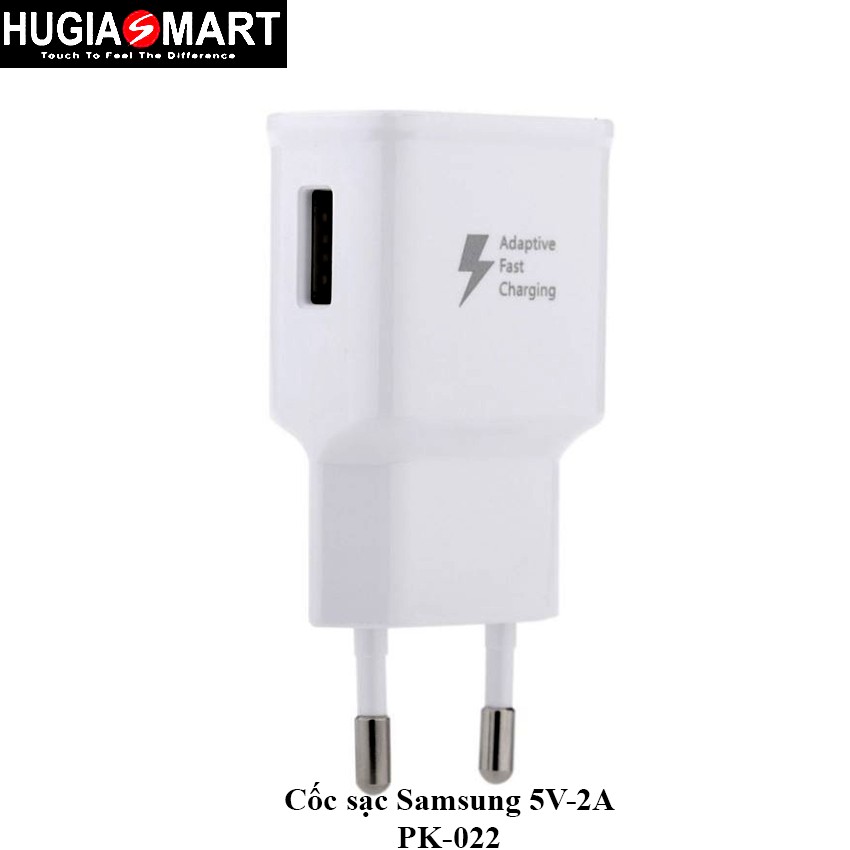 Cóc Sạc Samsung ⚡ Hugiasmart ⚡ Cóc sạc nhanh Chính Hãng Samsung 5V-2A