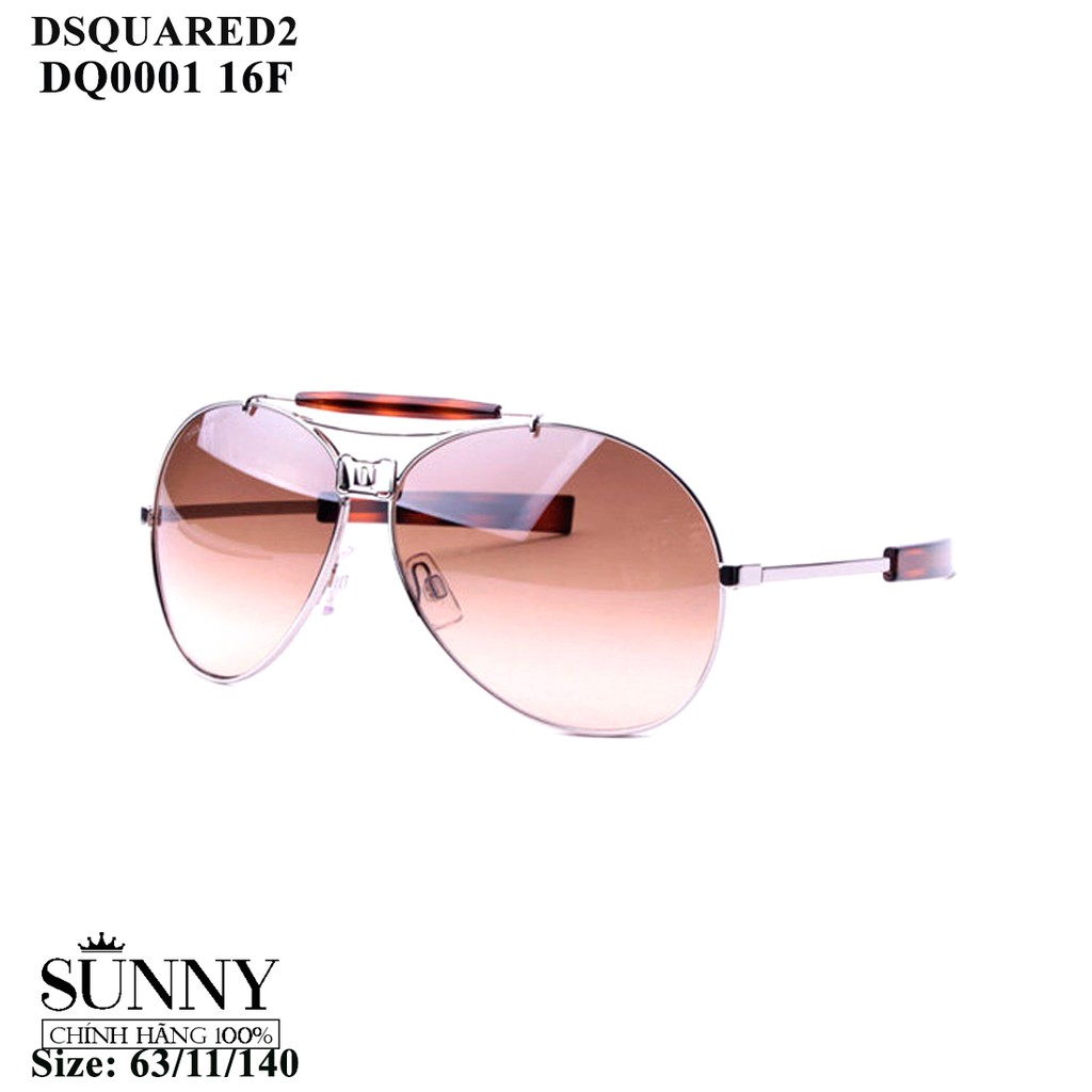 DQ0001 - Kính mát Dsquared2 chính hãng Italia, sp dc bảo hành trên toàn quốc, có tem chống hàng giả do bộ công an cấp