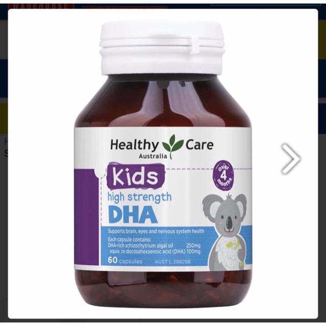 Dha cho bé