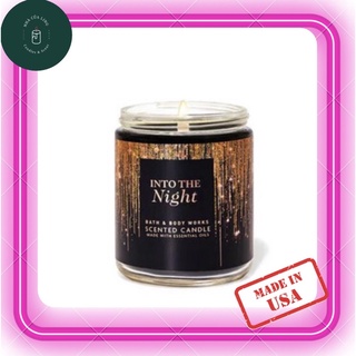Nến thơm bath and body works into the night 1 bấc