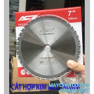 LƯỠI CẮT SẮT HỢP KIM  180MM- ACZ