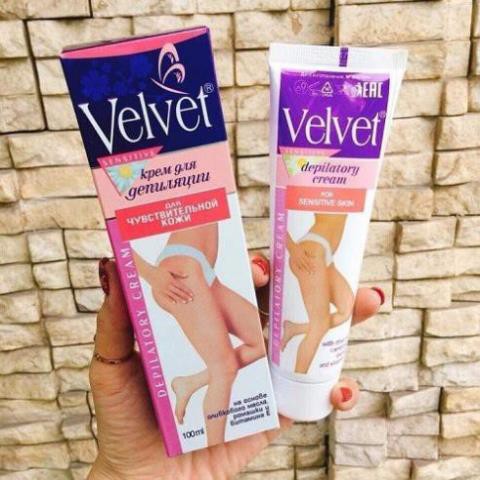 a Kem tẩy lông Velvet chuẩn Nga [CHÍNH HÃNG 100%] sản phẩm đình đám, các chị em không thể bỏ qua các bước tẩy lông a | BigBuy360 - bigbuy360.vn