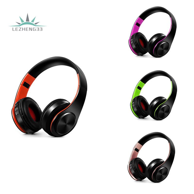 Tai Nghe Bluetooth Không Dây Hi-Fi Có Thể Gấp Gọn Điều Chỉnh Tích Hợp Mic Cho Mp3