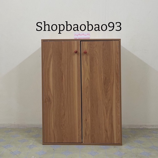 Tủ Giày Gỗ Để Sàn Nhà - Kệ Gỗ Đựng Giày Dép Chất Liệu MDF Hiện Đại M22