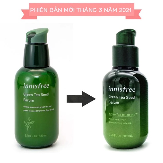 Tinh chất dưỡng The Green Tea Seed Serum