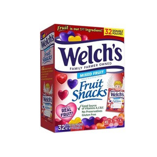Kẹo trái cây Welch’s Fruit Snacks, Mixed Fruit 32 gói (453 gram) - USA (hsd 20/10/2021)