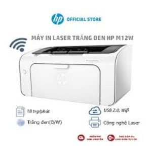 Máy In Đơn Năng HP LaserJet Pro M12W Wifi - Hàng Chính Hãng