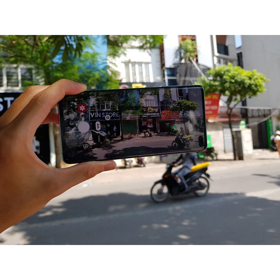 Điện Thoại samsung galaxy S10 plus Bản mỹ Chip Rồng 855 || Vân tay siêu âm cực nhạy || , Mua hàng tại PlayMobile