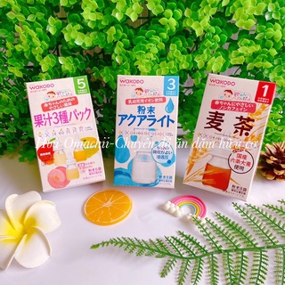 Trà wakado nhật bản cho bé từ 1 tháng 3 vị - date: 7/2022