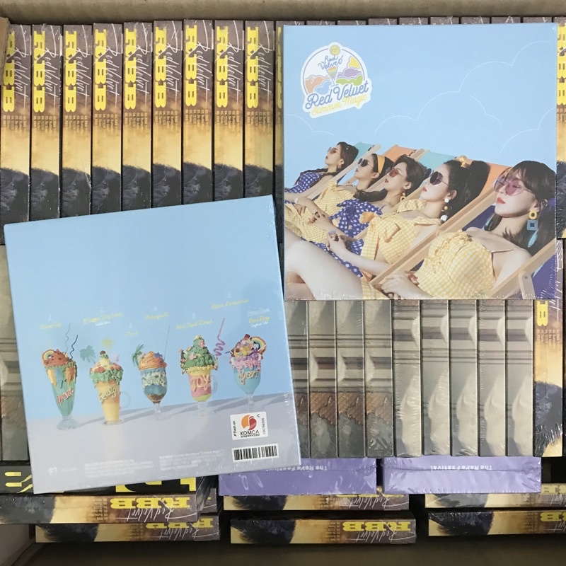 Bộ Hộp Giấy Ảnh Red Velvet - Summer Magic