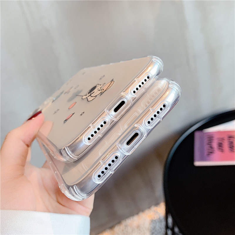 Ốp điện thoại trong suốt họa tiết phi hành gia Iphone 12 Pro Max 12 Mini 11 Pro Max X Xr Xs Max 8 7 Plus | BigBuy360 - bigbuy360.vn