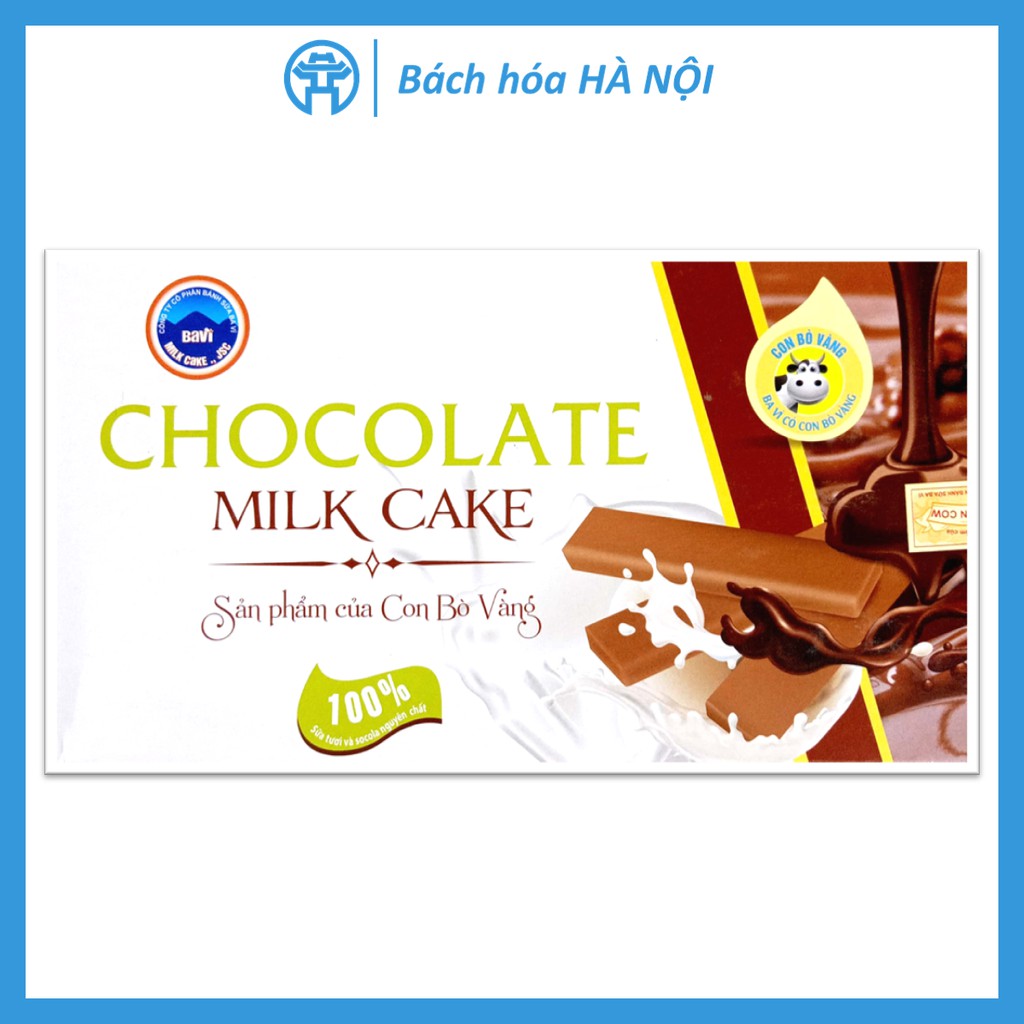 Bánh Sữa Chocolate (Socola Phủ) Con Bò Vàng Ba Vì 170g