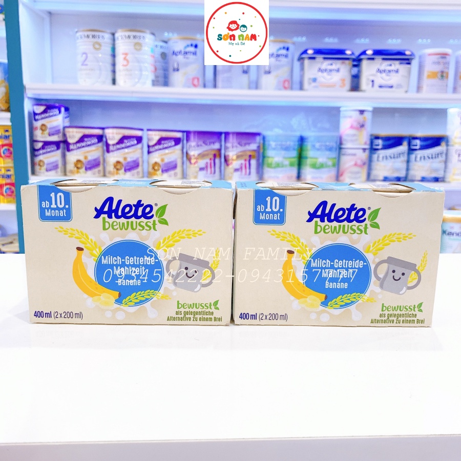 Sữa Tươi Ngũ Cốc ALETE ĐỨC Cho Bé 10m+ (DATE 11/2021)