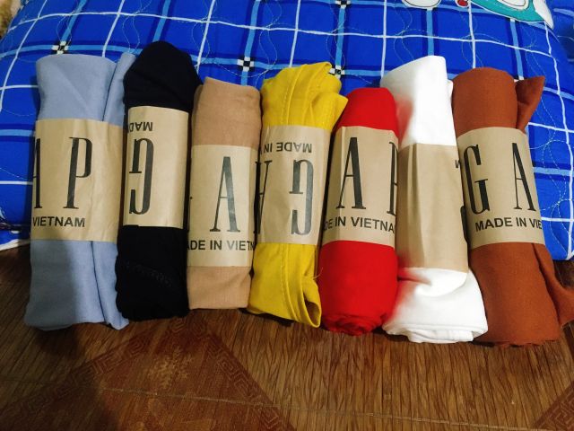 Áo phông cotton thun mát lạnh GAP