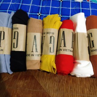 Áo phông cotton thun mát lạnh GAP