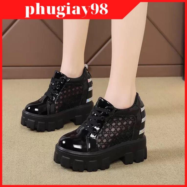 Giầy Đế Độn Nữ Nâng Chiều Cao 12 Cm Hàng Cao Cấp (Hàng ORDER)+Video thật hot