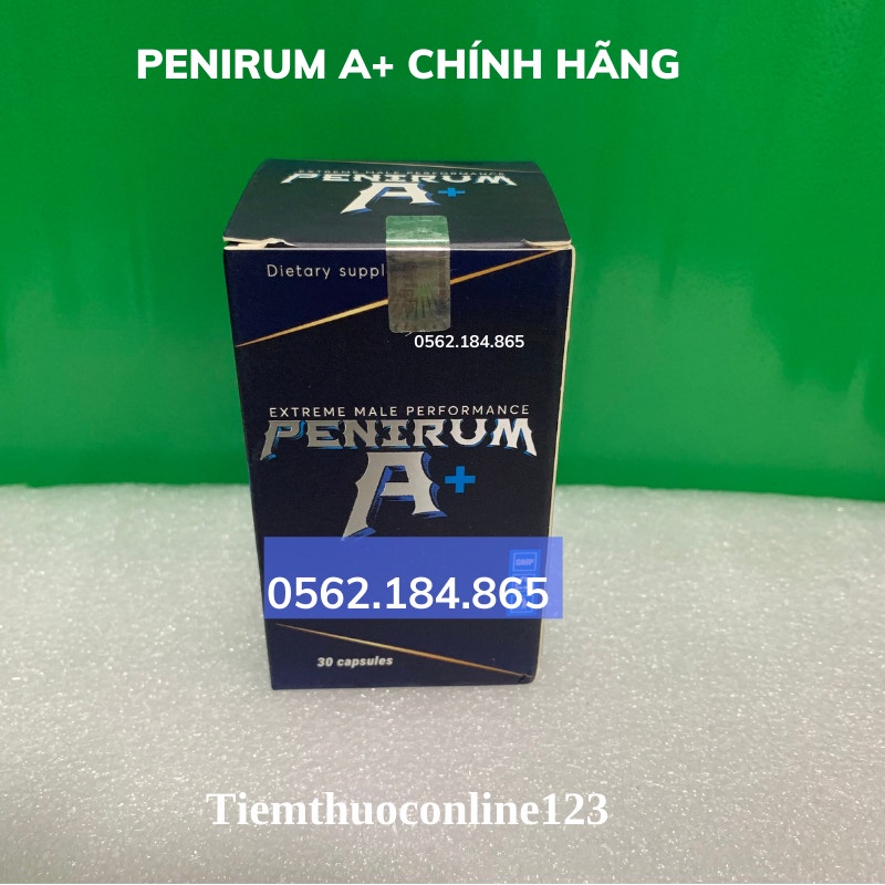 PENIRUM A+  Thêm “Nhấp”- Thêm Phong Độ - Viên Hỗ Trợ Tăng Cường Sinh Lý Nam Chính Hãng