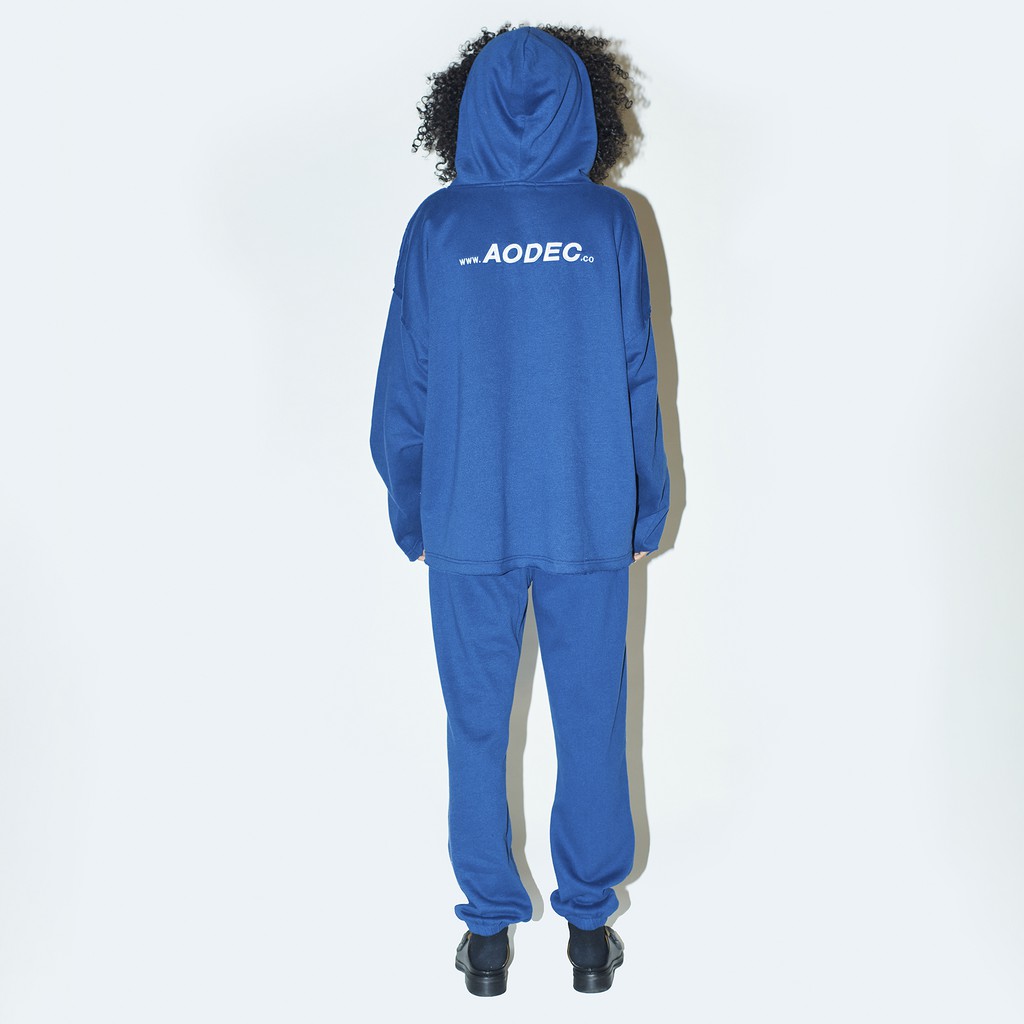 Áo Hoodie AODEC nam nữ O2 Basic Xanh Navy