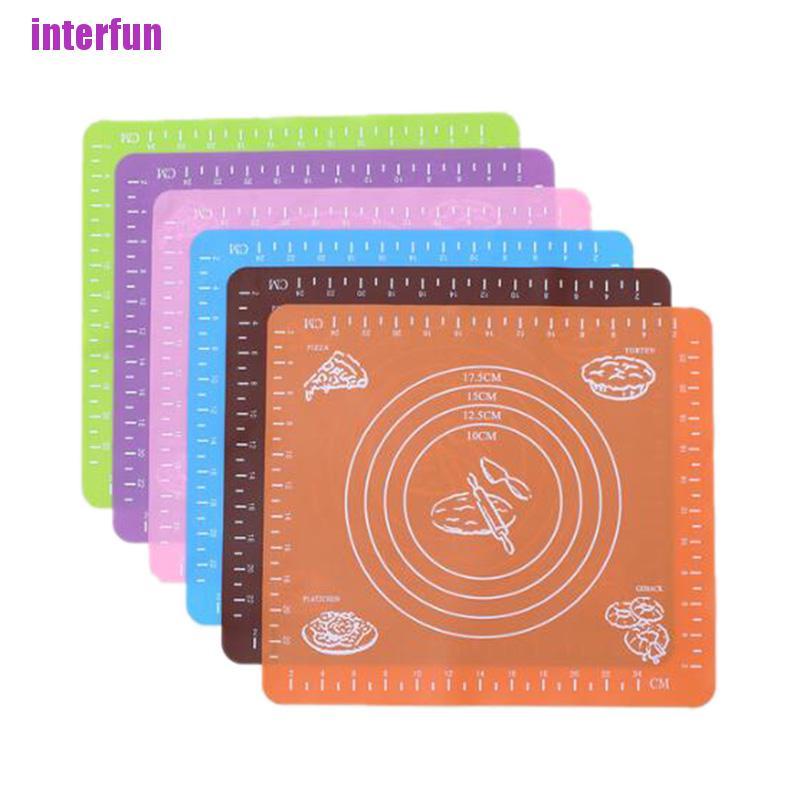 Thảm Silicone Dùng Nướng Bánh 30X25Cm