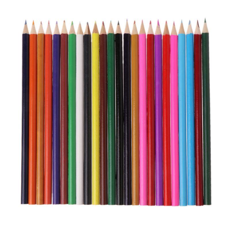 Set 24 bút chì vẽ tranh sơn dầu chuyên dụng
