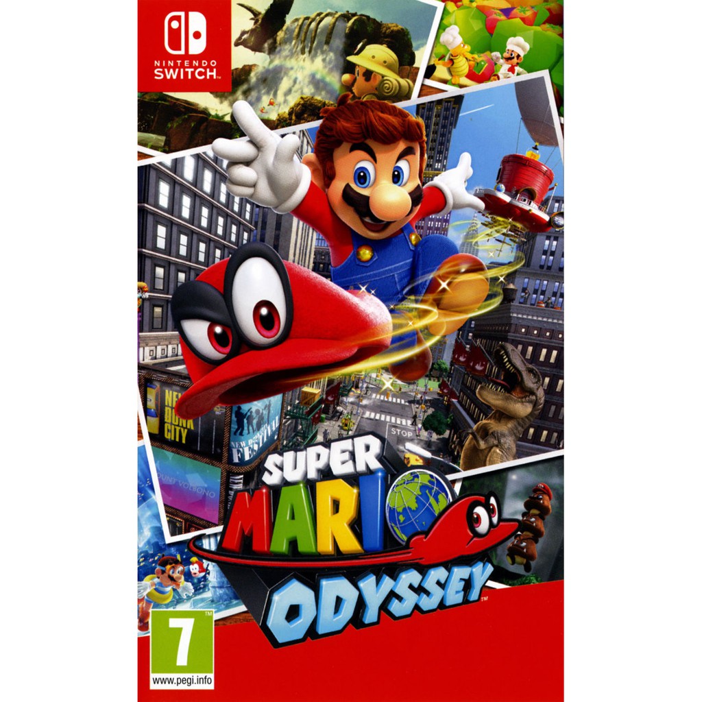 Game Nintendo Switch Mới: Super Mario Odyssey
