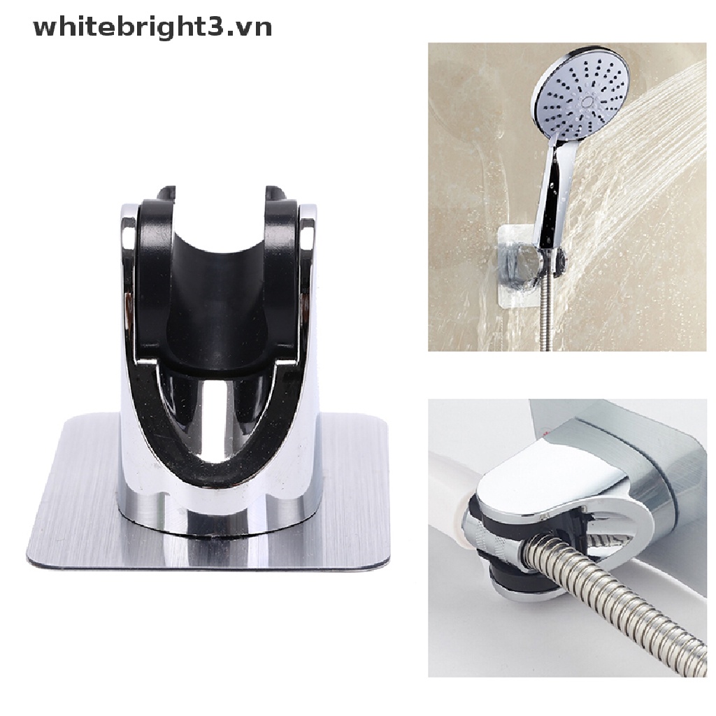Giá Đỡ Đầu Vòi Hoa Sen Gắn Tường Không Cần Khoan Tiện Dụng Màu Trắng 3
