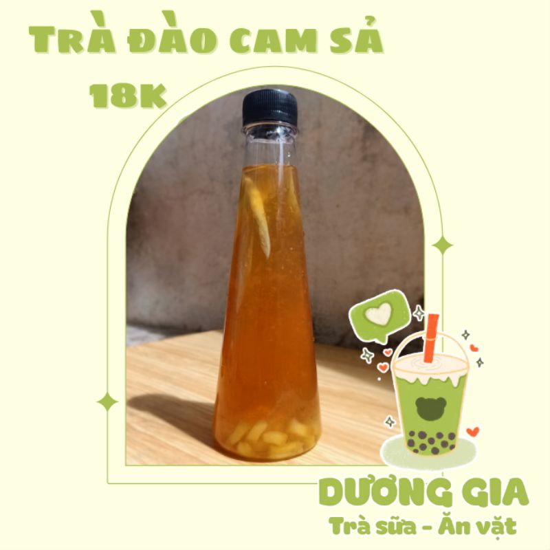 (Chỉ giao HCM) Trà đào cam sả chai 330ml
