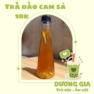 Trà đào cam sả chai 330ml