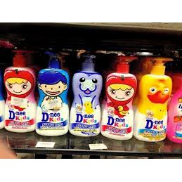 Sữa tắm gội trẻ em Dnee kid 400 ml